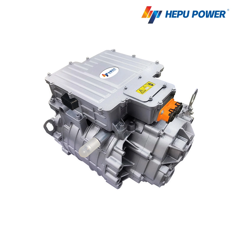 Pmsm+Gearbox+Inverter 3in1 Powertrain for Electric Vehicles Peak Power 70kw, Peak Torque 165n. M
