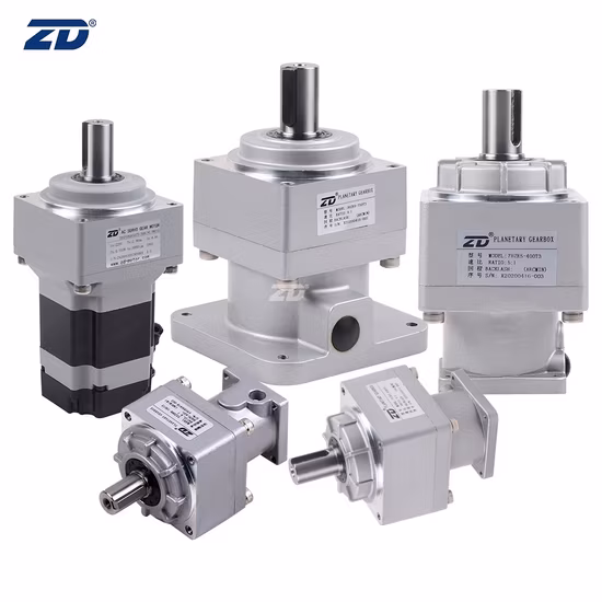ZD Low Backlash High Torque Helical Gear Planetary Gearbox Speed Reducer For Servo Motor
