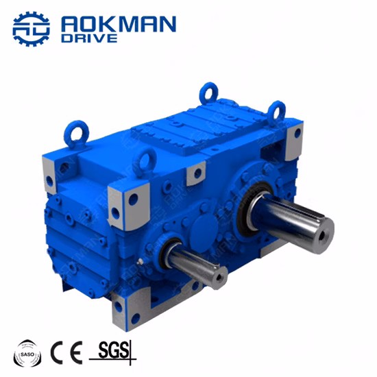 Heavy Duty 90 Degree 100: 1 Ratio Speed Reducer Mc Series Helical Gearbox