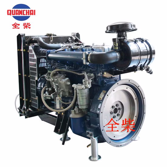 Four Storkes Forged Steel Diesel Engine for Generator/ Diesel Generator / Diesel Power Generator with Fan and Radiator