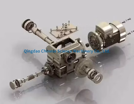 F series 90 degree hollow shaft bevel helical gear electric motor speed reducer reverse gear box for motorcycle